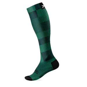 Slight Forest Knee High Socks
