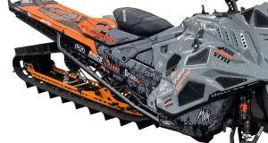 SPG SAFRB470-PT-FBK Pro-Tube Airframe Running Boards