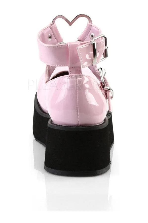 SPRITE-02 Demonia Mary Jane | Pink Patent