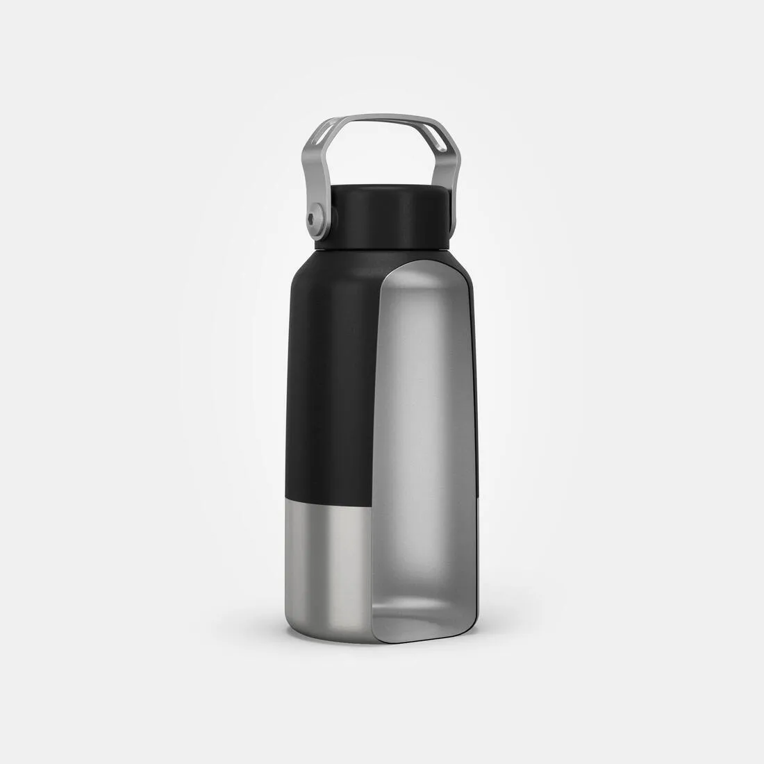 Stainless Steel Water Bottle with Screw Cap for Hiking 0.6L
