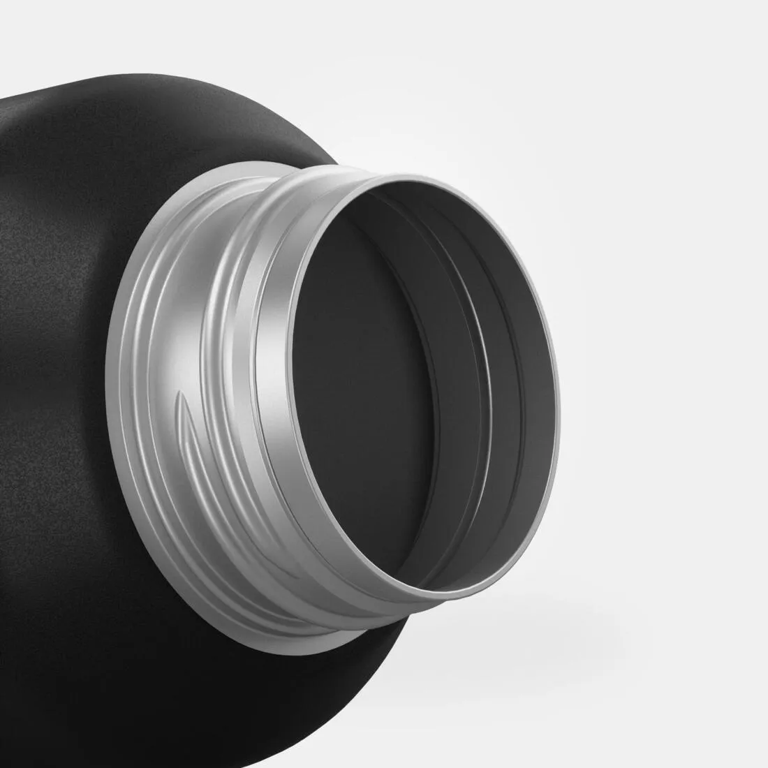 Stainless Steel Water Bottle with Screw Cap for Hiking 0.6L