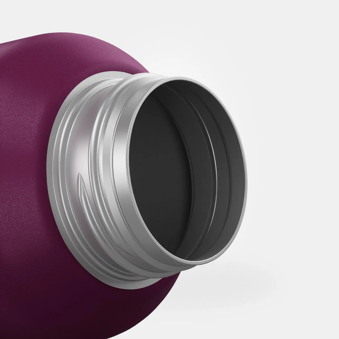 Stainless Steel Water Bottle with Screw Cap for Hiking 0.6L