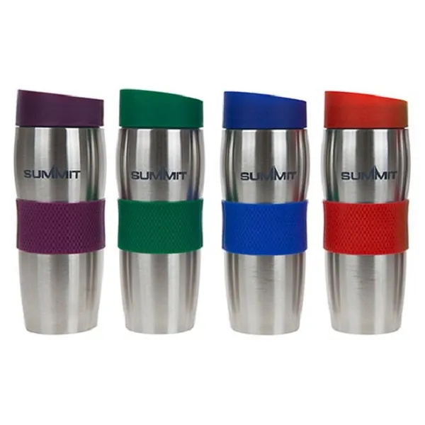 Summit 380ml Double Walled Mug (Styles Vary, One Supplied)