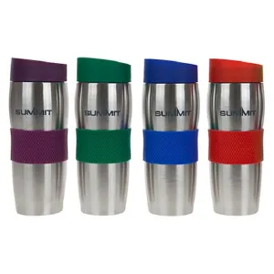 Summit 380ml Double Walled Mug (Styles Vary, One Supplied)