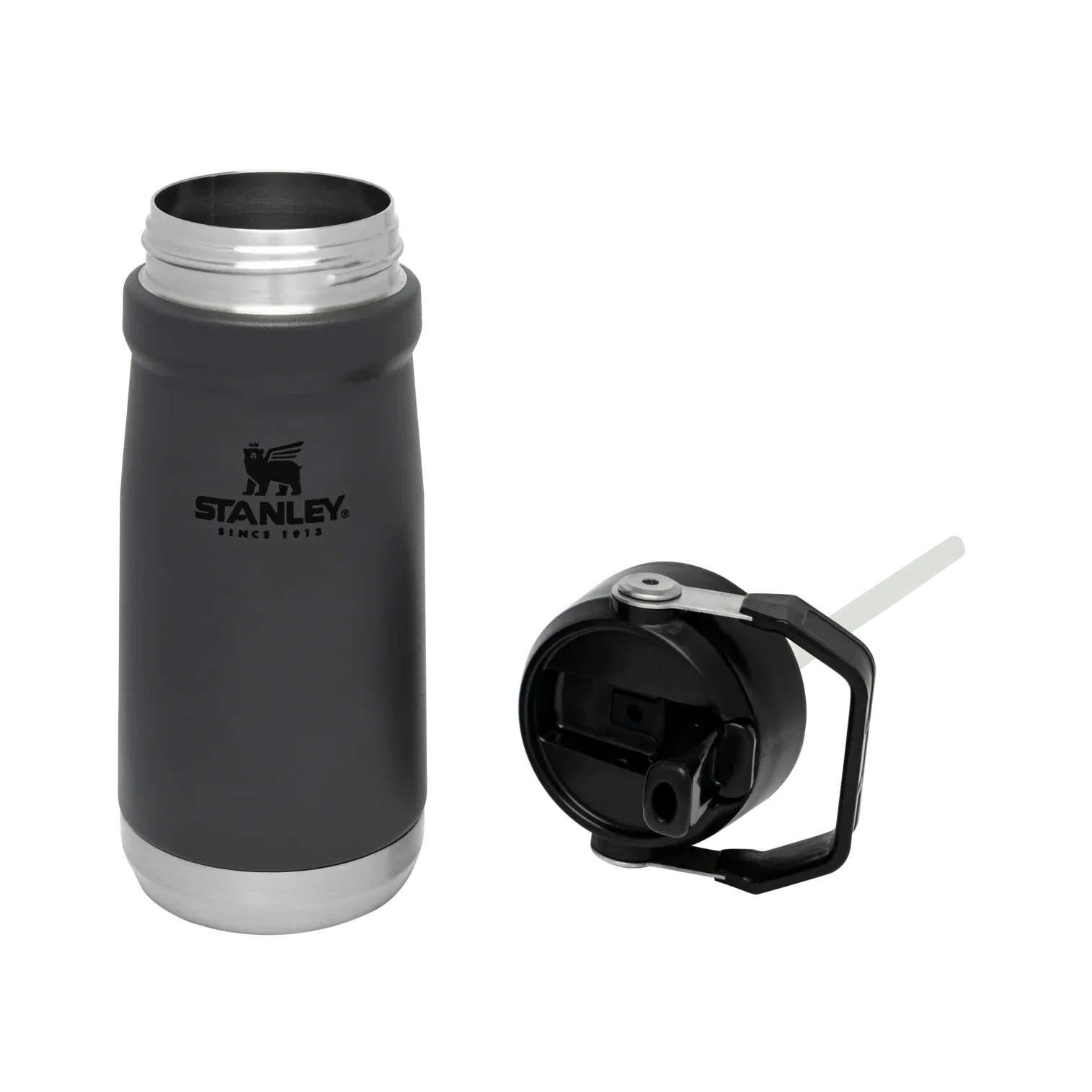 The IceFlow Flip Straw Water Bottle - 17 oz