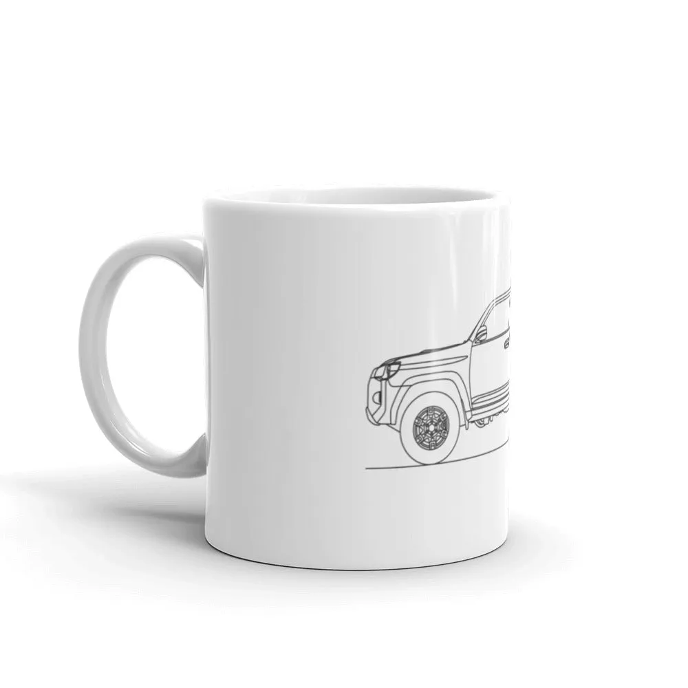 Toyota 4Runner TRD Pro Silhouette Mug