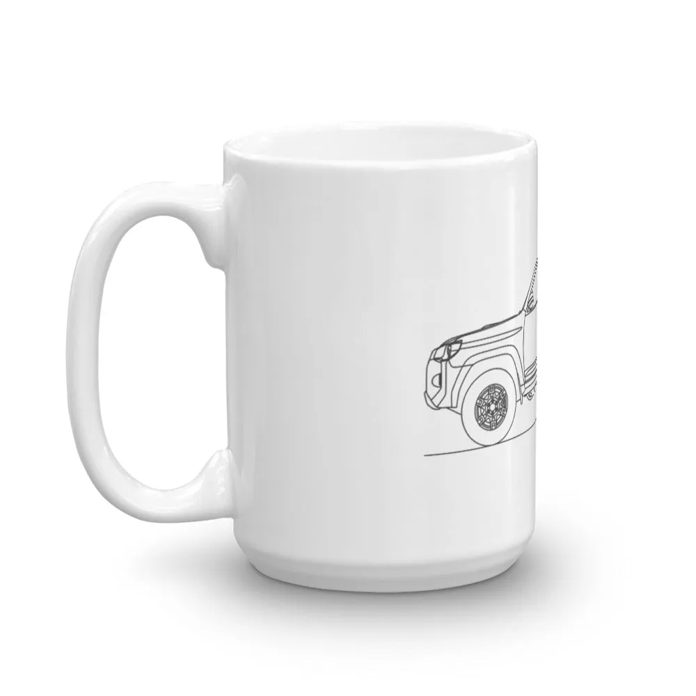 Toyota 4Runner TRD Pro Silhouette Mug