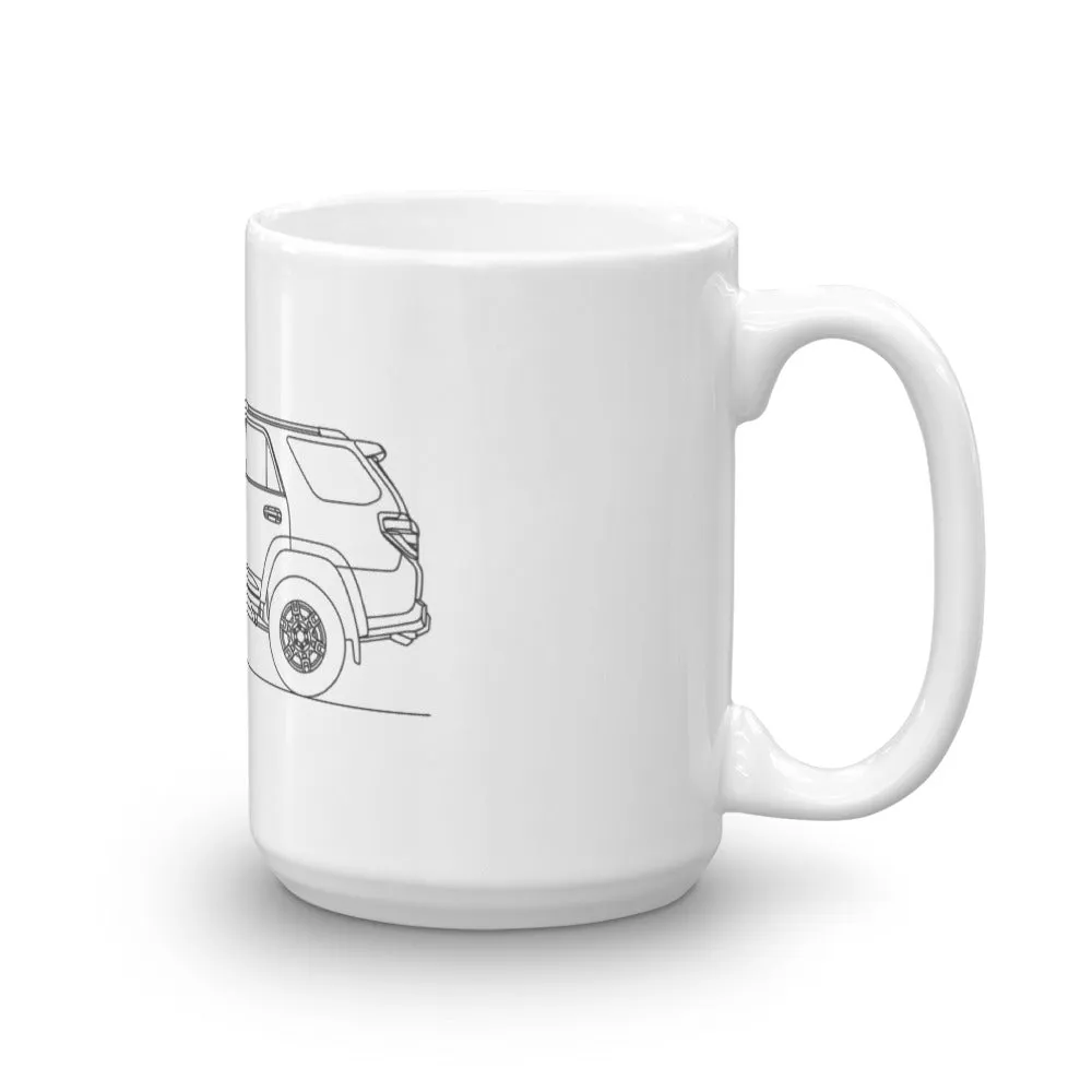 Toyota 4Runner TRD Pro Silhouette Mug