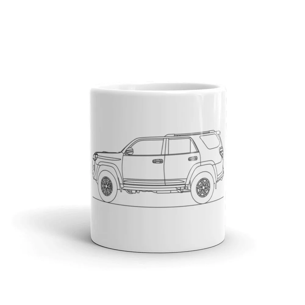 Toyota 4Runner TRD Pro Silhouette Mug
