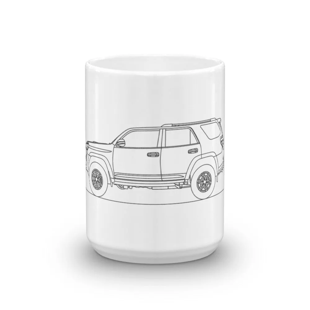 Toyota 4Runner TRD Pro Silhouette Mug