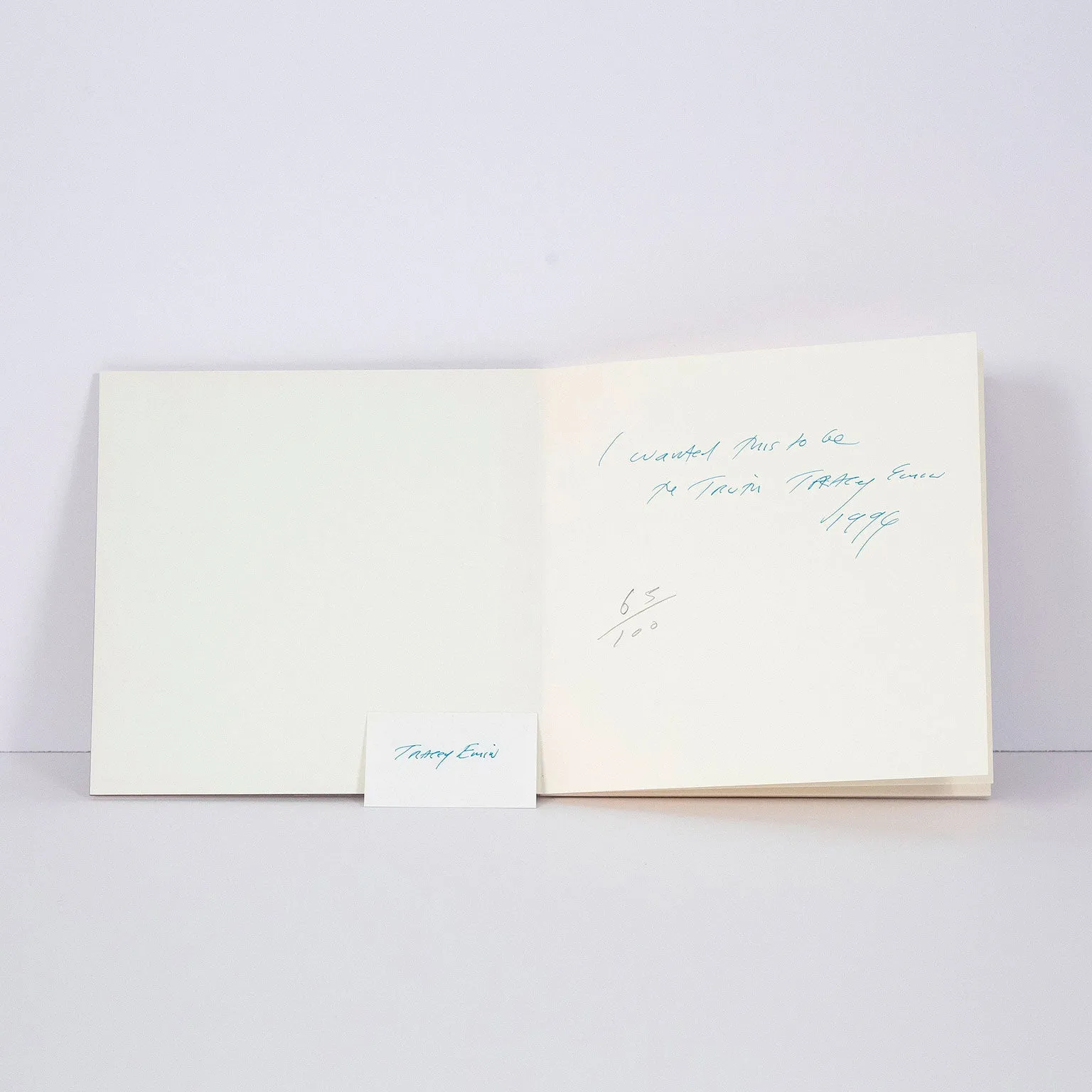 TRACEY EMIN "EXPLORATION OF THE SOUL", 1994