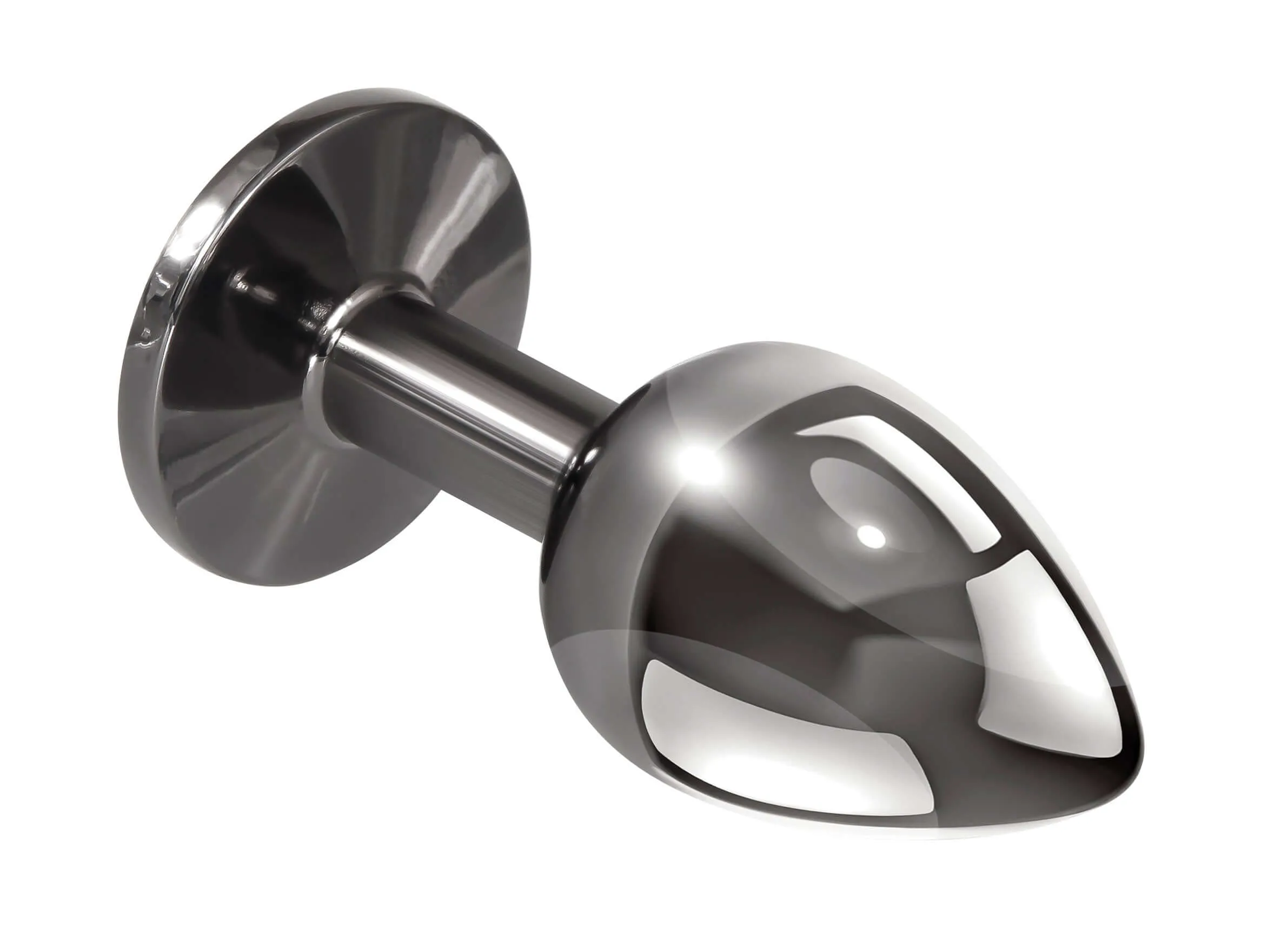 Tux - Small - Butt Plug - Hematite