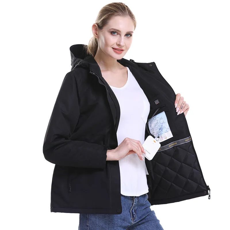 Unisex Outdoor Heated Trekking Jacket