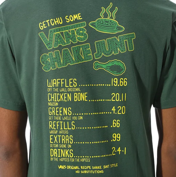 Vans X Shake Junt Menu Pine Needle T-Shirt