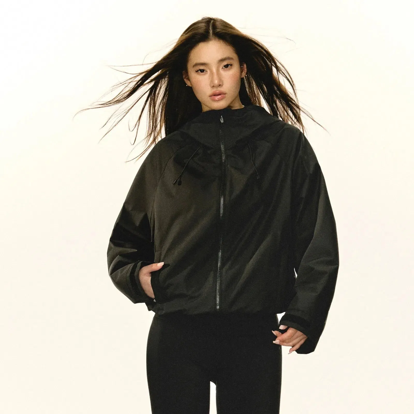 Versatile All-Weather Hooded Coat