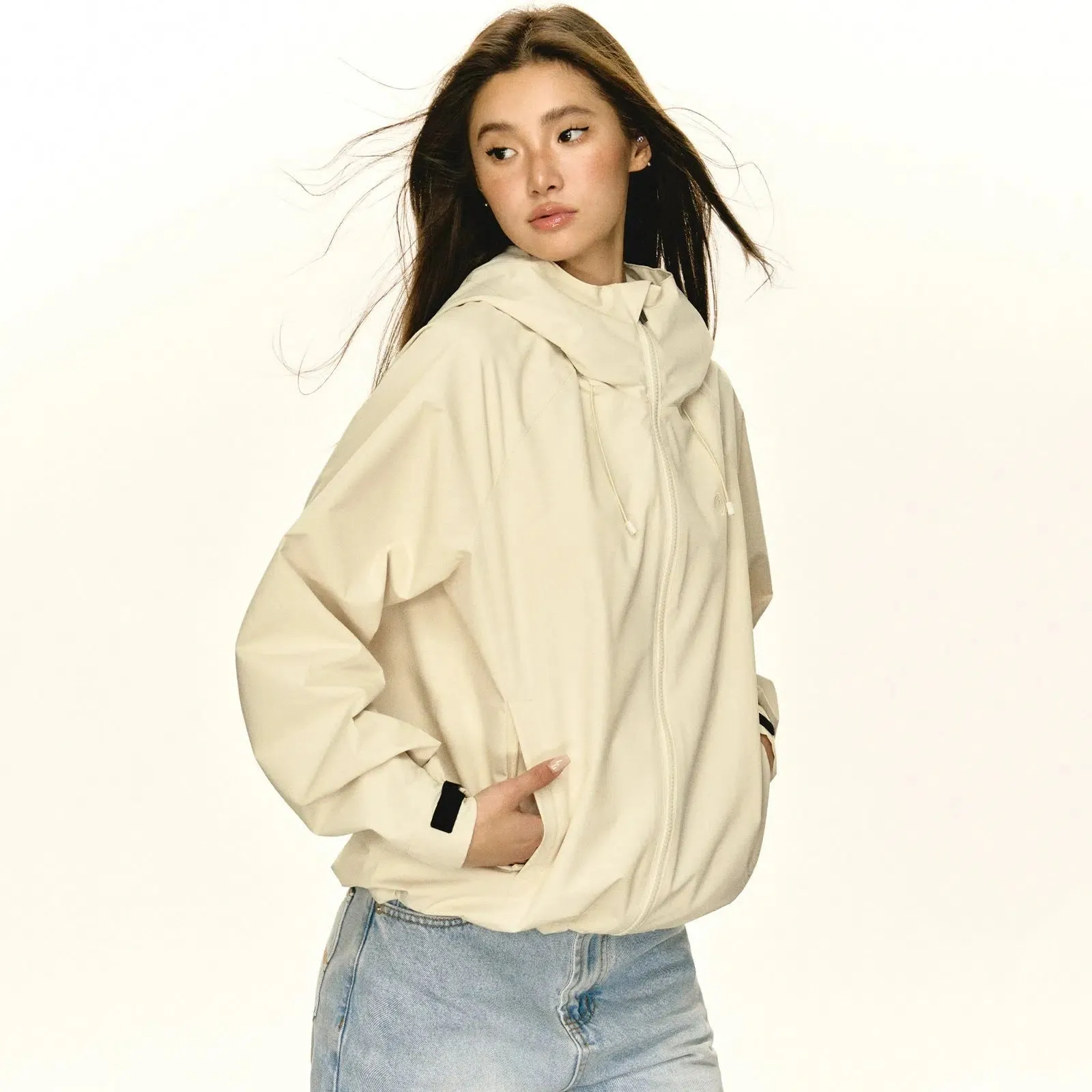 Versatile All-Weather Hooded Coat