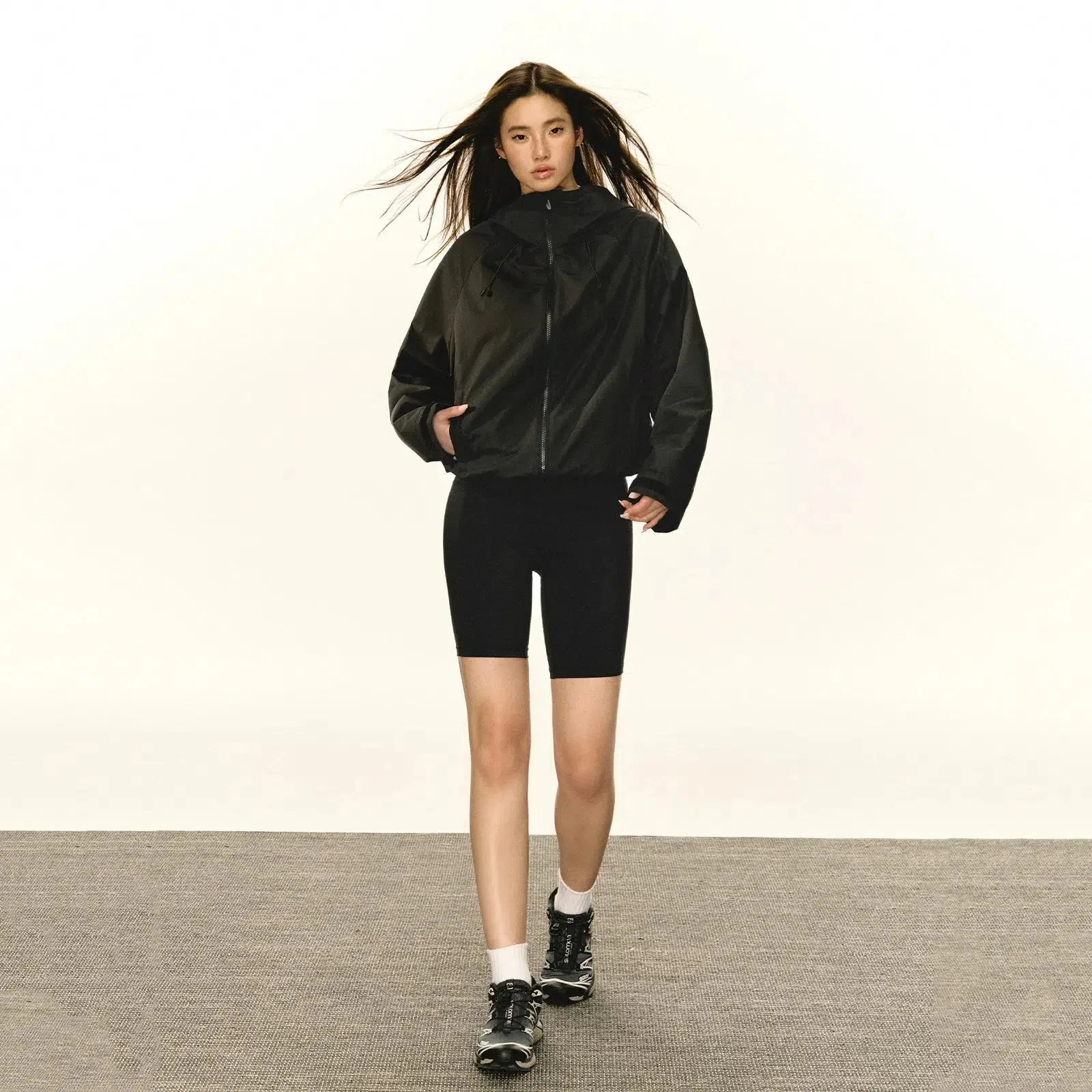 Versatile All-Weather Hooded Coat