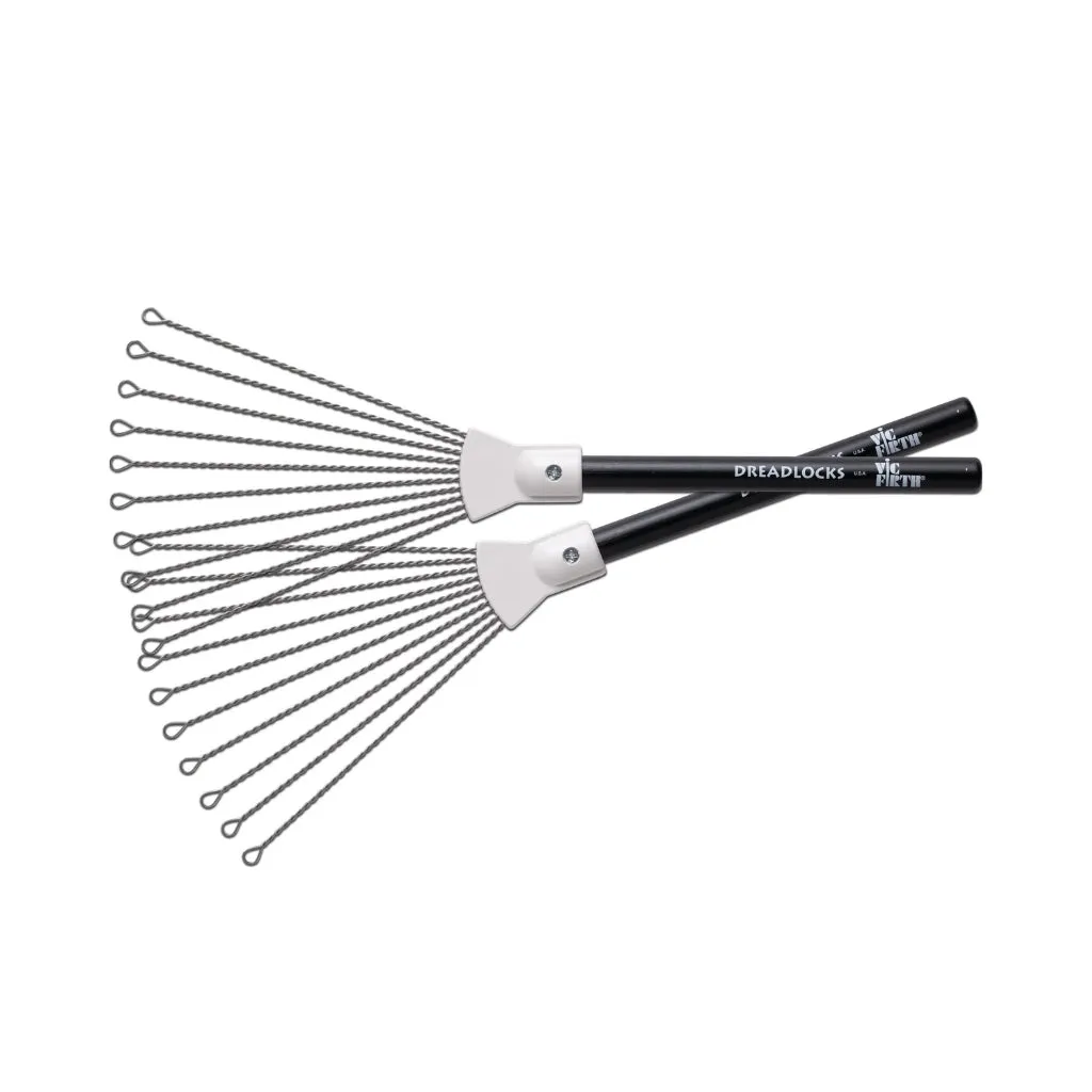 Vic Firth Dreadlocks Braided Steel Brushes