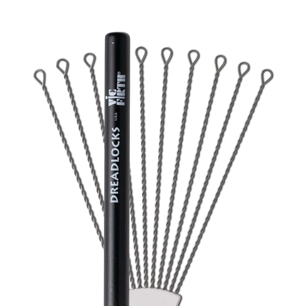 Vic Firth Dreadlocks Braided Steel Brushes