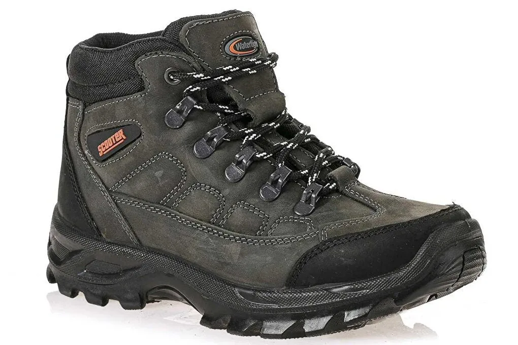 Waterproof Leather Asphalt Women's Outdoor Shoes G5538CA