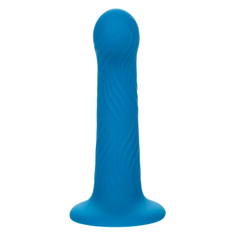 Wave Rider Ripple Dildo - Blue