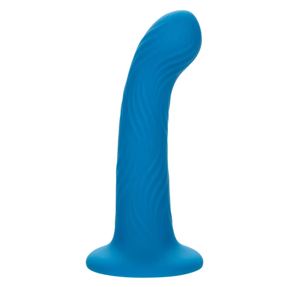 Wave Rider Ripple Dildo - Blue