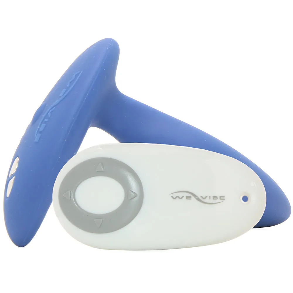 We-Vibe Ditto Rechargeable Remote-Controlled Silicone Vibrating Anal Plug Blue