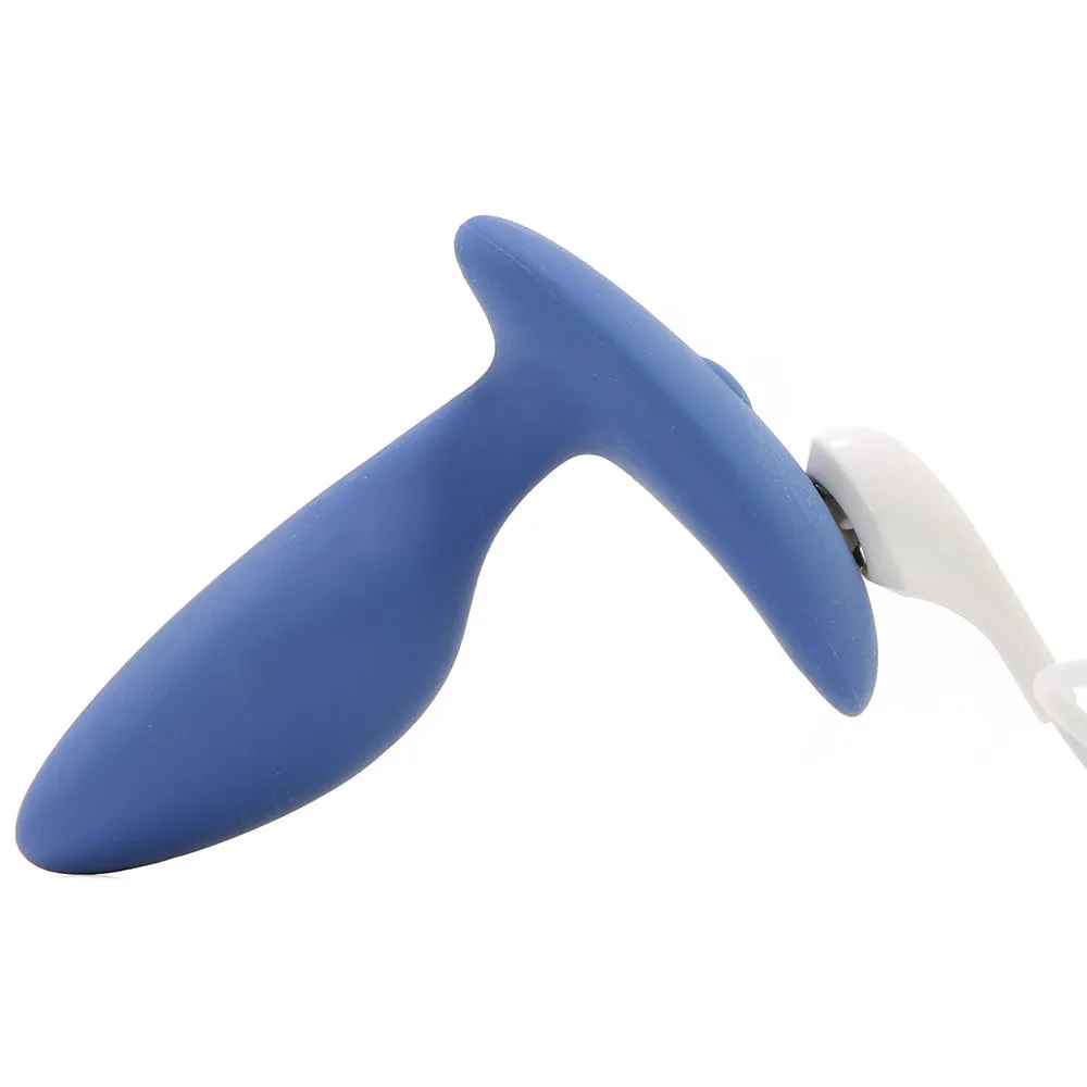We-Vibe Ditto Rechargeable Remote-Controlled Silicone Vibrating Anal Plug Blue
