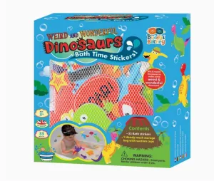 Weird & Wonderful Dinosaurs - Bath Stickers