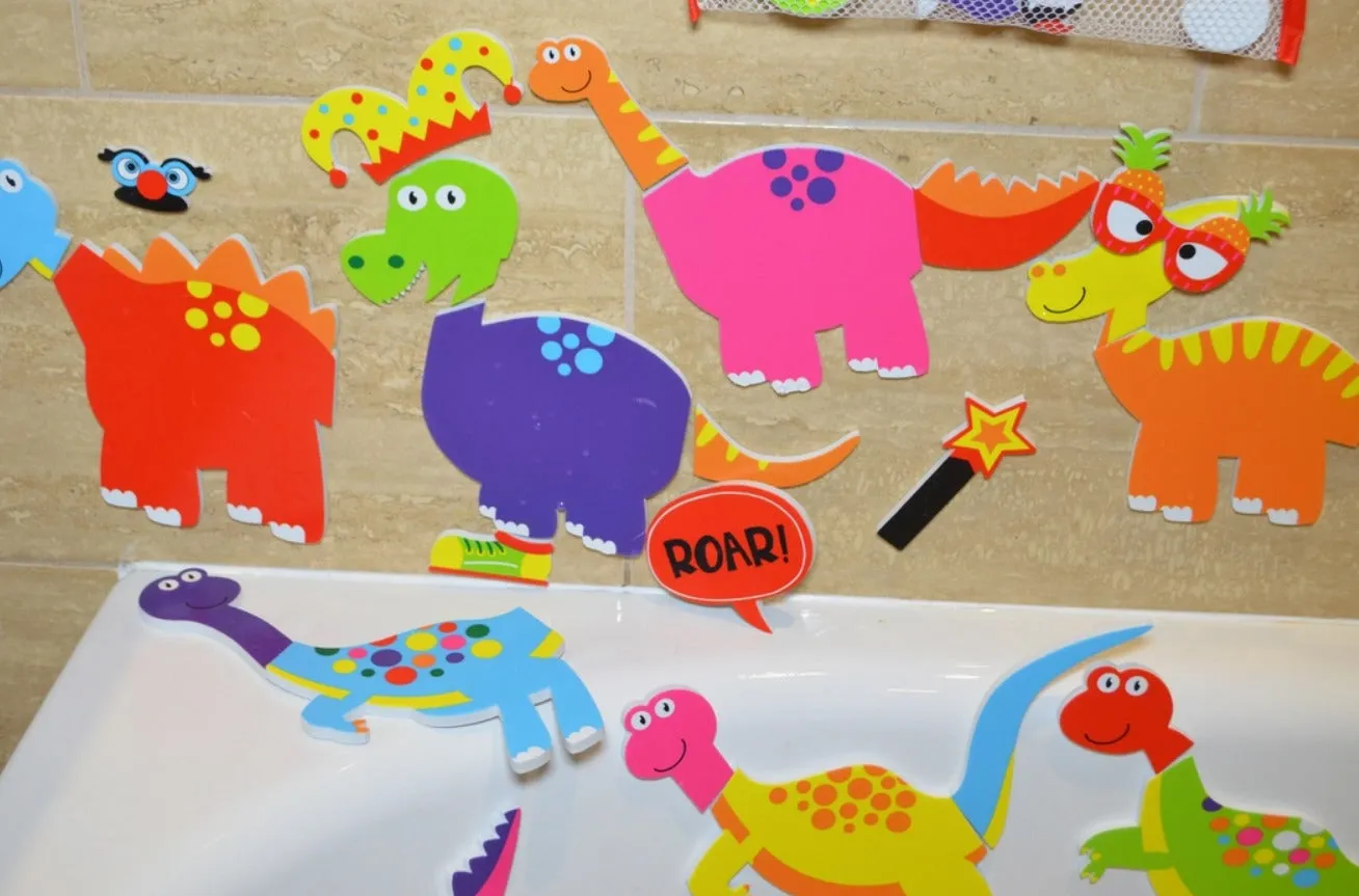 Weird & Wonderful Dinosaurs - Bath Stickers