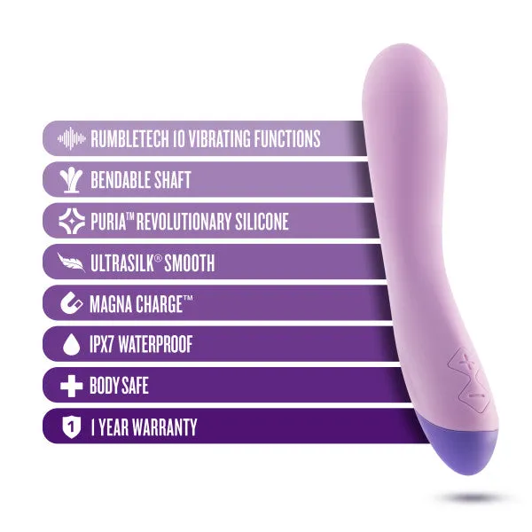 Wellness G Curve Rumbly Waterproof Silicone G-Spot Vibrator