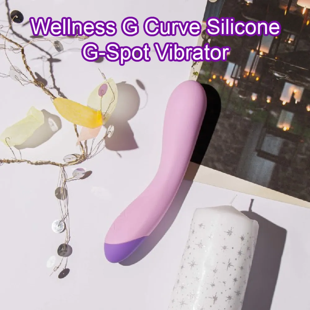 Wellness G Curve Rumbly Waterproof Silicone G-Spot Vibrator