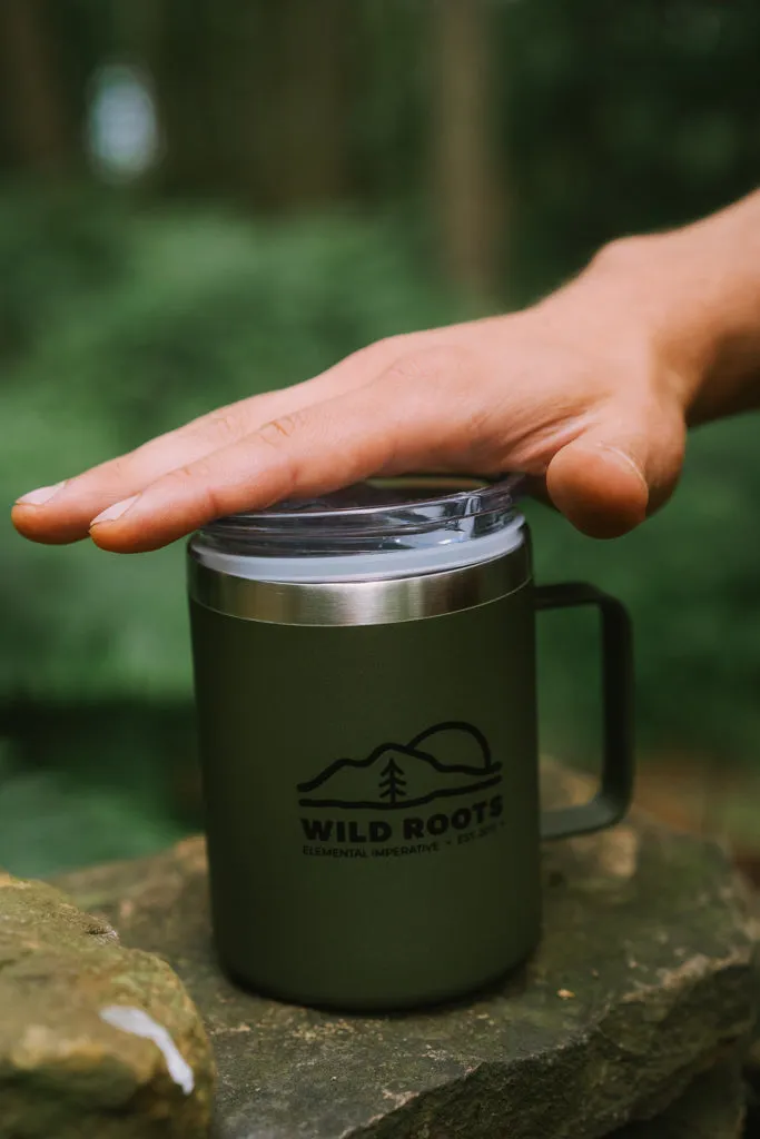 Wild Roots Rambler Mug 340ml Vacuum Insulated