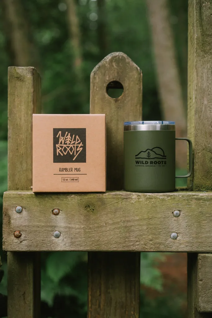Wild Roots Rambler Mug 340ml Vacuum Insulated