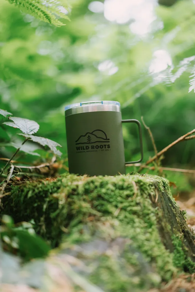 Wild Roots Rambler Mug 340ml Vacuum Insulated