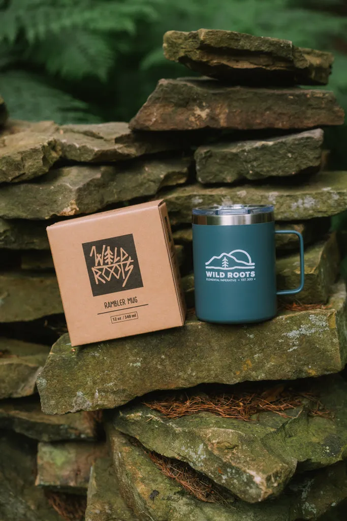 Wild Roots Rambler Mug 340ml Vacuum Insulated