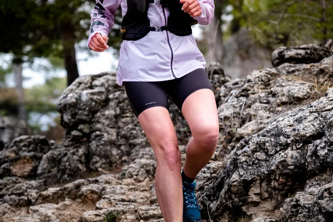 Women's Running & Trail Running Windproof Jacket - KIPRUN Run 900 Wind - Lilac