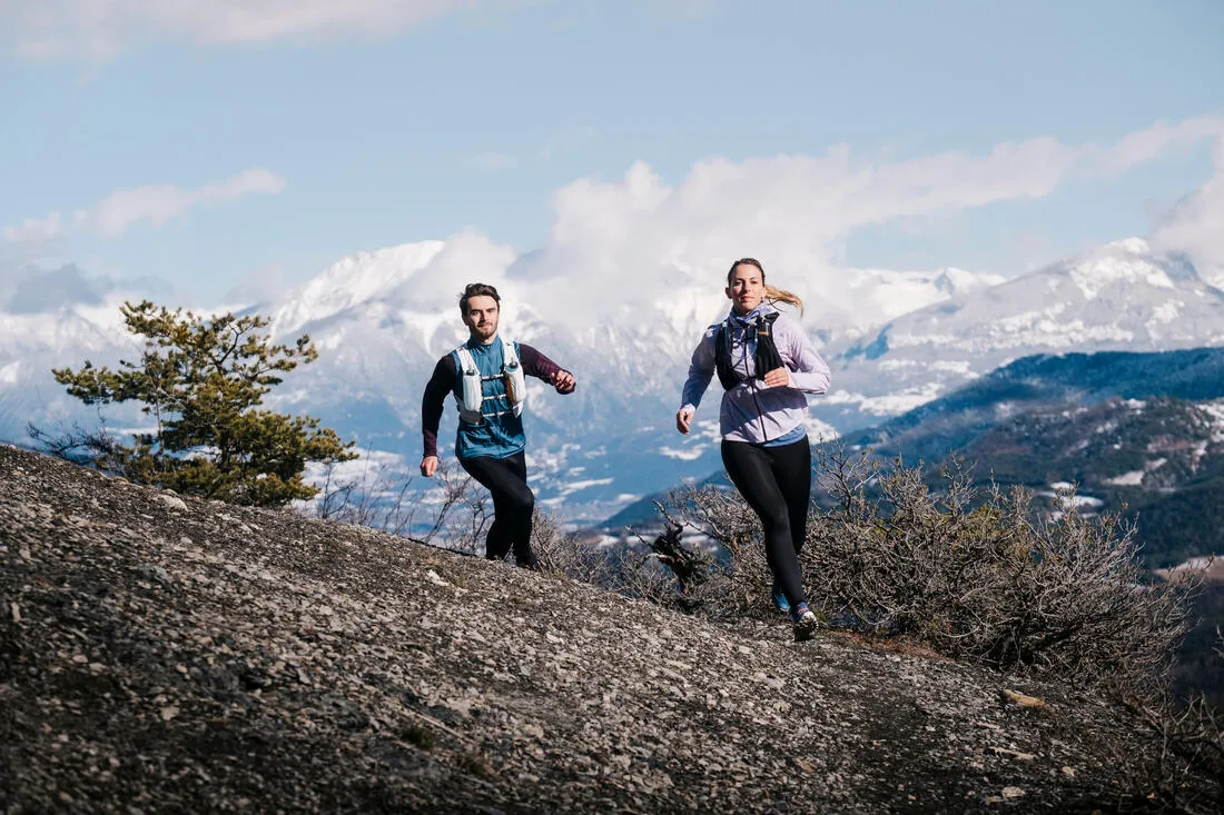 Women's Running & Trail Running Windproof Jacket - KIPRUN Run 900 Wind - Lilac