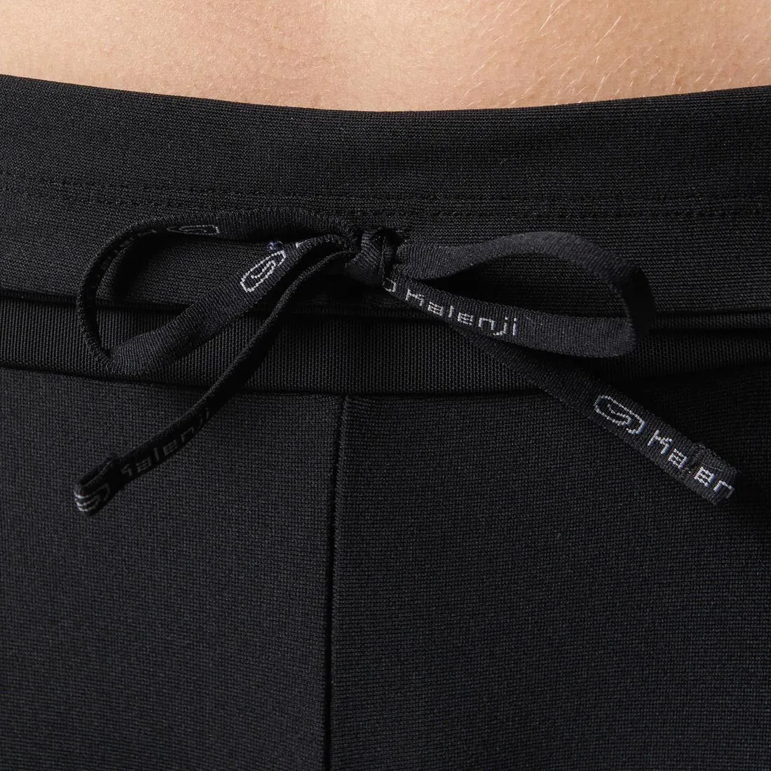 WOMEN'S TRAIL RUNNING TIGHTS - BLACK/GREY/FLOWERS