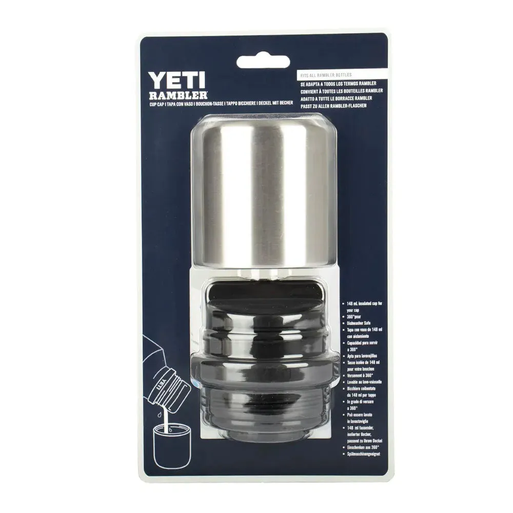 Yeti Rambler Bottle Cup Cap - Black